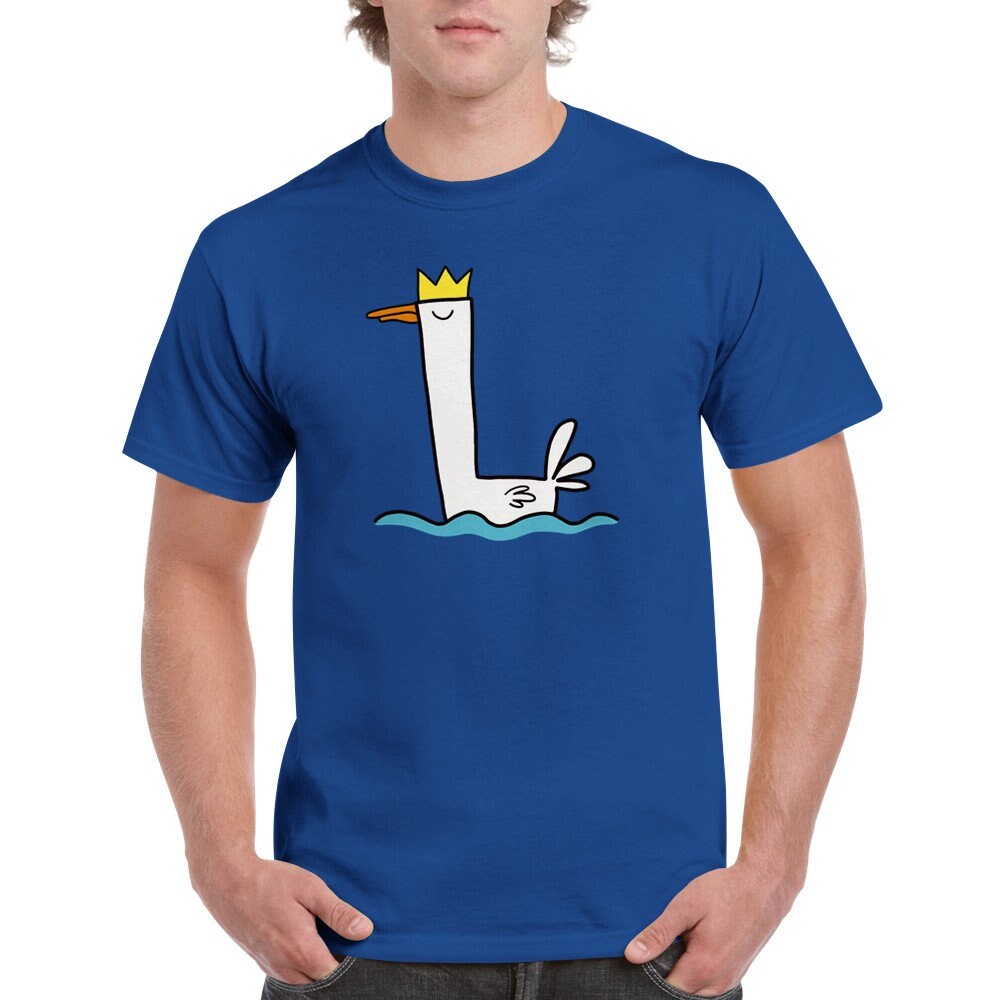 Duck You! Lustige Ente mit Mittelfinger zensiert' Männer-T-Shirt
