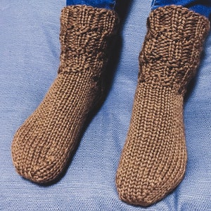 Knitted kid&#39;s socks, merino wool socks, handmade, toddler wool socks, warm socks, made to order