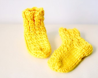 Merino wool socks, baby newborn socks, handmade socks, knitted socks, made to order