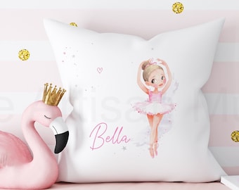 Pillow Case for Girls ballerina Nursery Cushion Baby Pillow Ballet Pillow Girls Pillows Girls Nursery Decor Ballerina Pillows Etsy