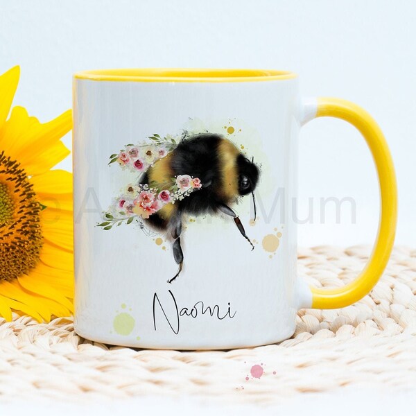thumbnail image 2 of Personalised Queen Bee Mug - Just The Right Gift UK 2 of 11