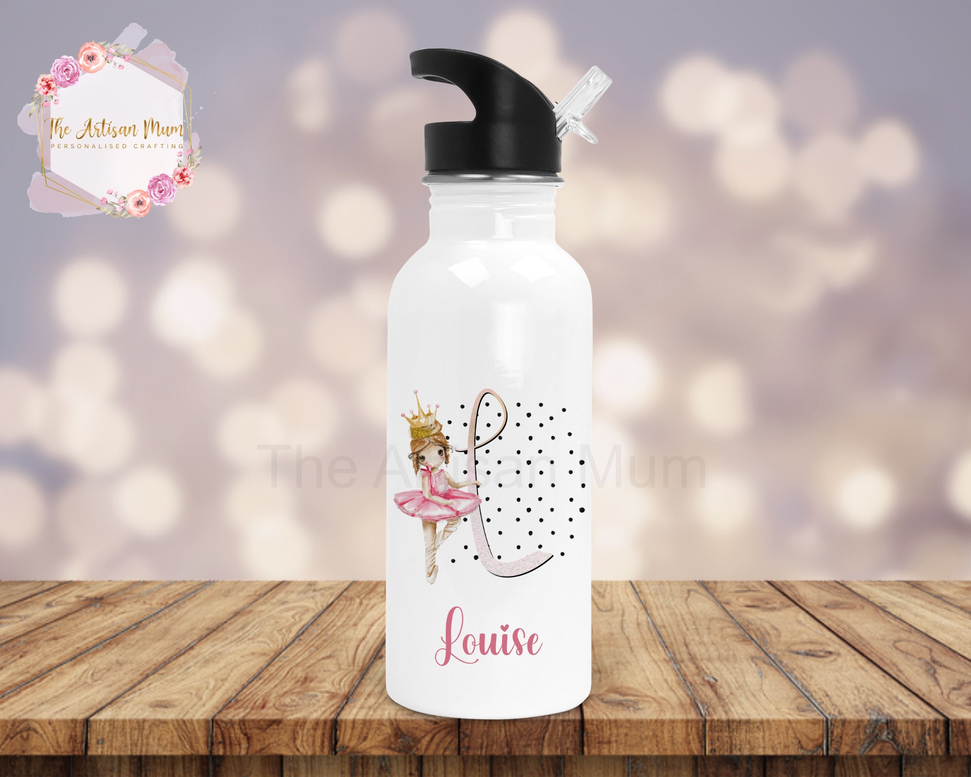 Personalised Kids Water Bottle, Back to School, Drink Bottle, Wedding,  Party Favour, Water Bottle, Birthday, Christmas, Easter, Nursery 