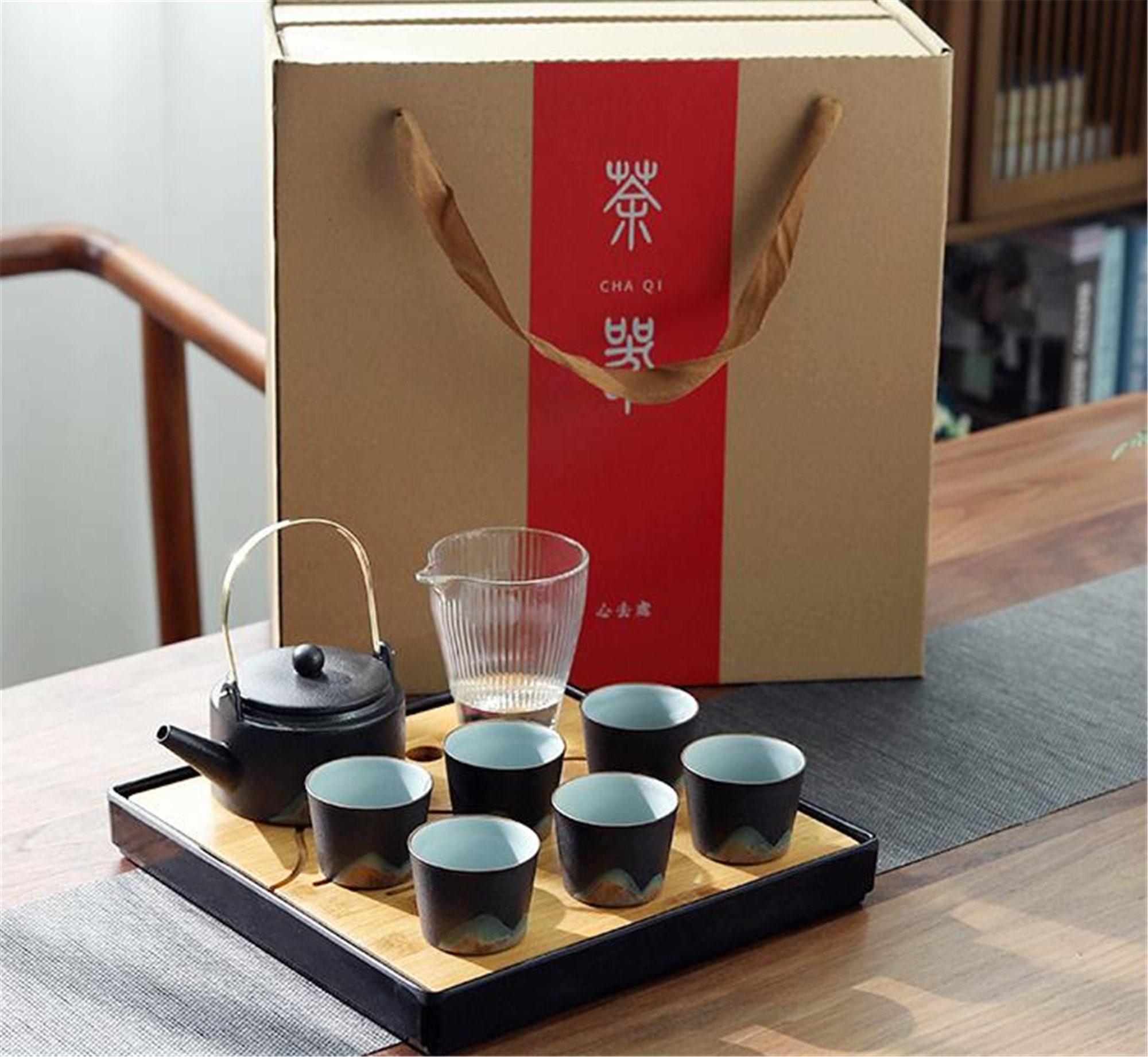 Tea Set Home Tea Set Office Tea Set Ceramic Teapot Etsy