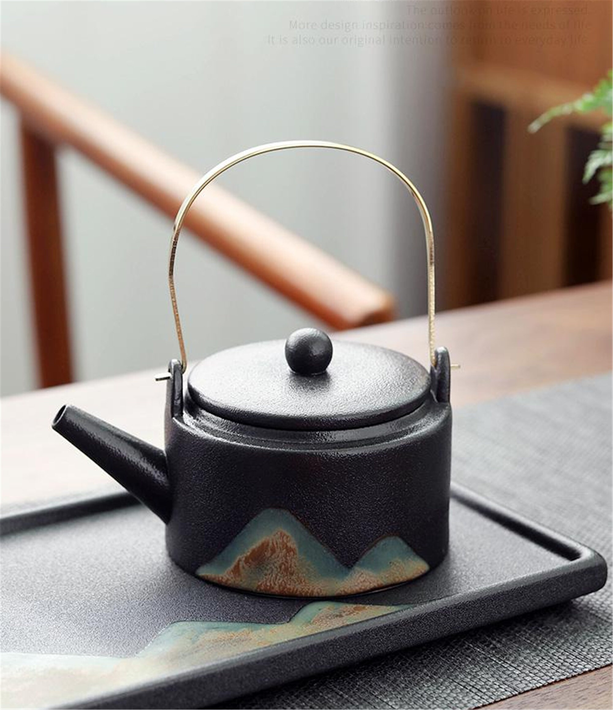 Tea Set Home Tea Set Office Tea Set Ceramic Teapot Etsy