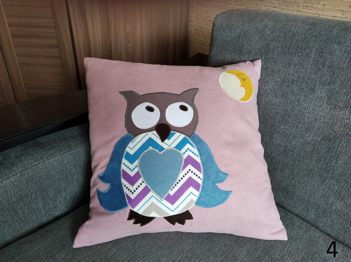 Eulen. BabyKissenbezug süße Eule Bettwäsche Set. Eulen Etsy