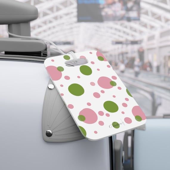 Double Sided personalized Luggage Tag 