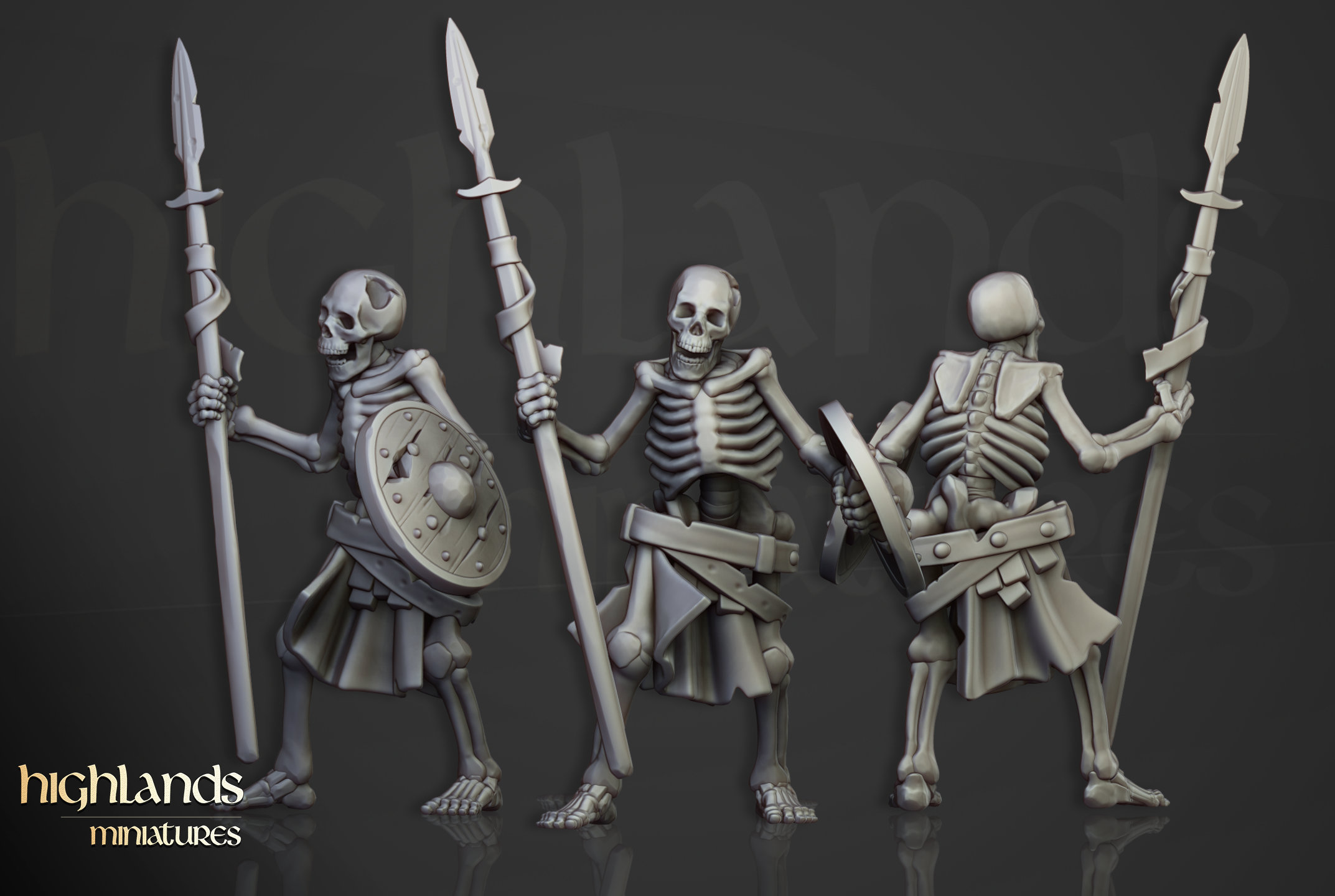 Printable Miniatures D D Skelton