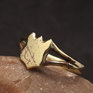 Ancient brass Ring with shield, Vikings Style Ring, Ancient Jewelry, Original rare brass ring, Old Ring , Ancient Bronze Artifact