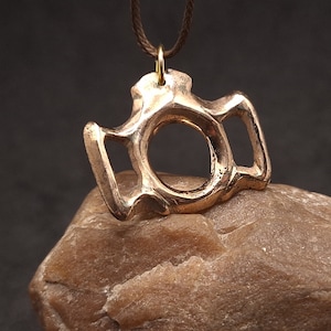 Ancient Celtic Artifact Celtic pendant amulet ring 3-2 centuries BC, Druid Amulet, Original Bronze Age Artifact, Solar Amulet Celtic pendant