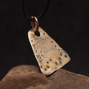 Ancient pendant of 2-4 centuries, Antique decoration of the Roman era, Amulet of Chernyakhiv Culture, Original decoration of Romans amulet