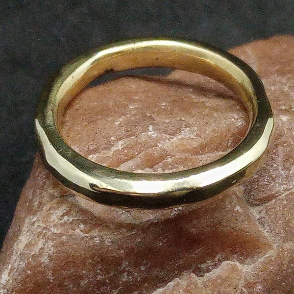 Ancient Scythian Bronze Faceted Ring, Original Bronze Age Ring, Ancient Scythian Artifact, Scythians amulet ring 5-2 centuries BC, Rare ring