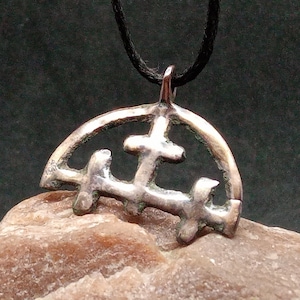 Ancient cross pendant of the Viking Age. Original Medieval Cross, Rare Bronze Artifact, Authentic Middle Ages Pendant, Kievan Rus artifact