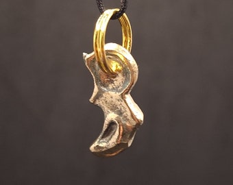 Rare Scythian artifact, Griffin's Beak amulet. The original amulet of the Bronze Age, Authentic amulet of the Scythian warrior, Druid mascot
