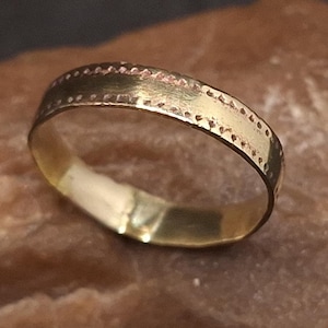 Rare Ancient Ring with engraving, Vikings Age Ring, Ancient Jewelry, Authentic Bronze Ring, Rare Old Ring Beautiful Ancient Bronze Artifact
