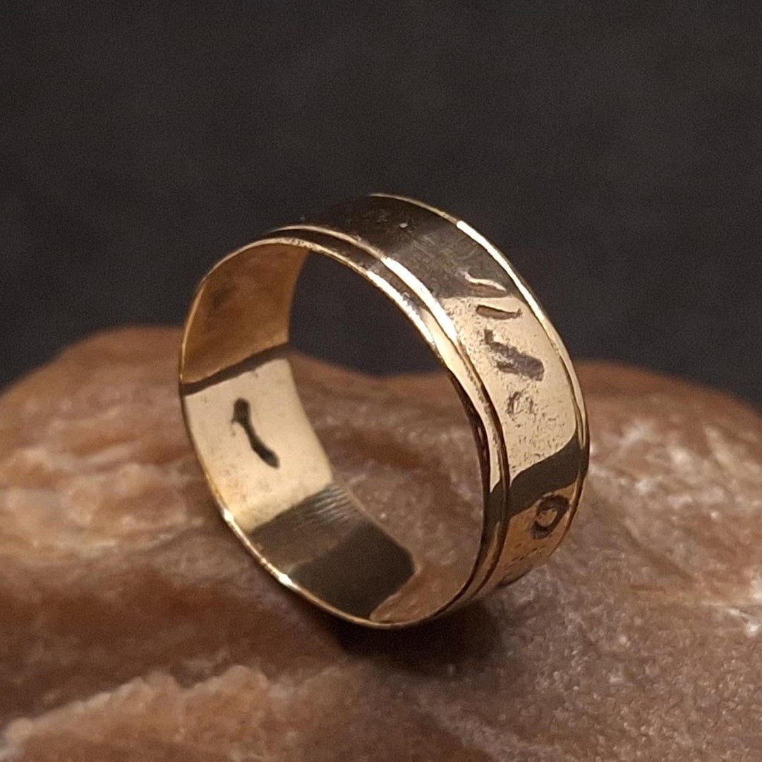 Rare Ancient Ring With Engraving, Rare Ring With With Inscriptions ...