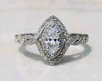 Vera wang clearance marquise ring