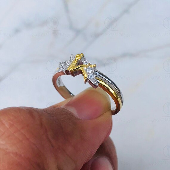 Disney Embrace the Magic Tinker Bell Two Tone Plated 925 Silver 