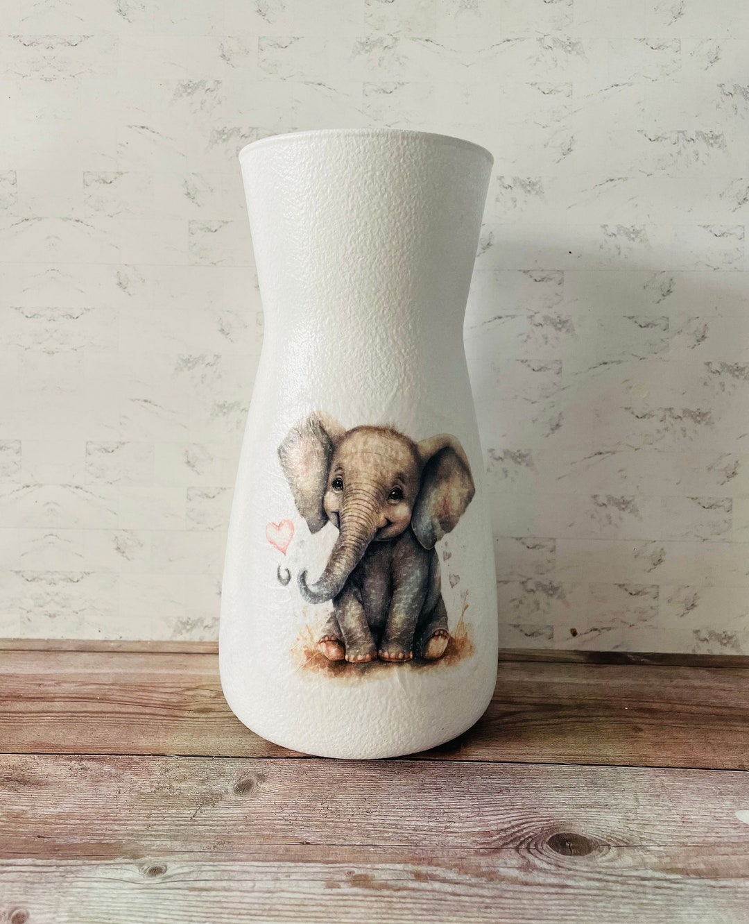 Pretty Elephant Vase Elephant Gifts Elephant Flower Vase Etsy UK