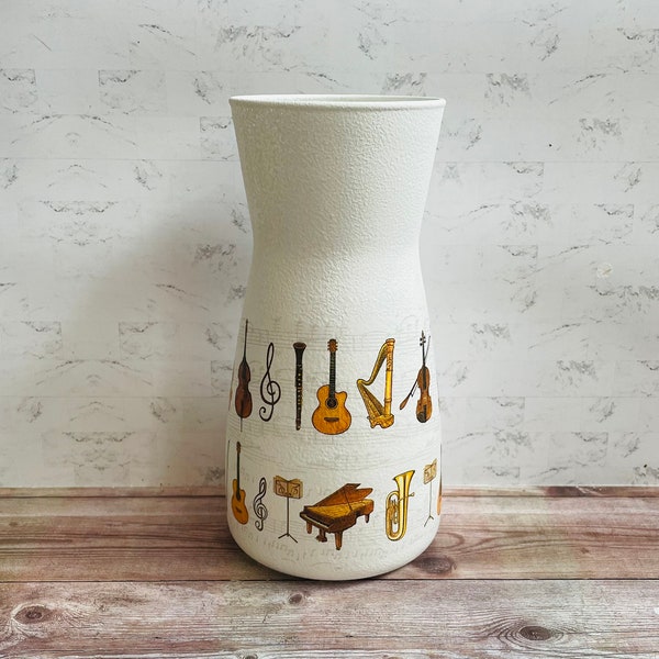 Music Note Vase Etsy UK