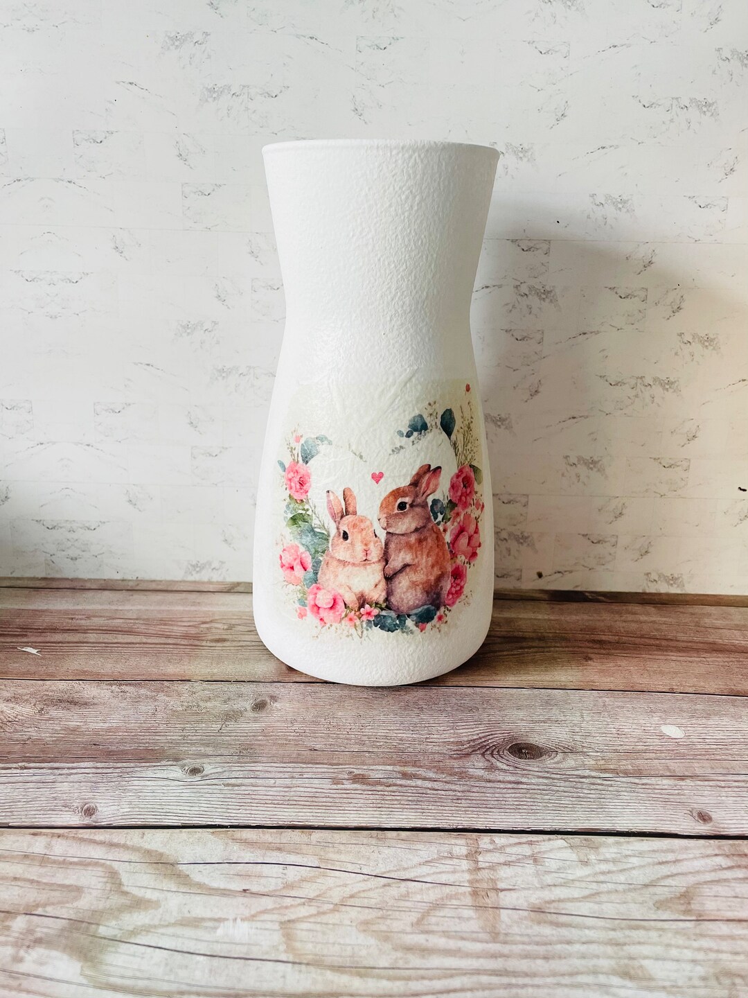 Bunny Vase Rabbit Vase Bunny Gifts Bunny Themed Decor - Etsy
