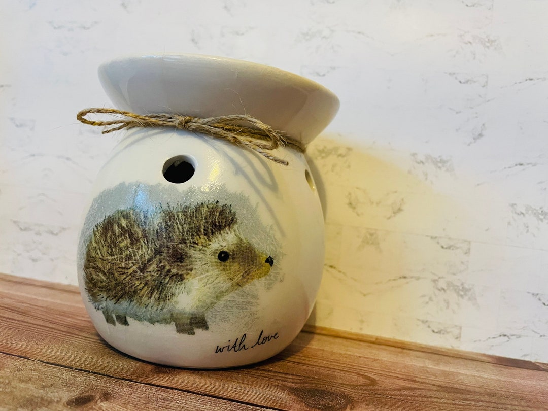 Hedgehog Wax Burner, Hedgehog Wax Warmer, Hedgehog Oil Burner, Hedgehog