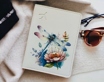 Dragonfly Passport Cover, Dragonfly Passport Holder, Dragonfly Gifts, Dragonfly Holiday Essentials, Dragonfly Luggage,