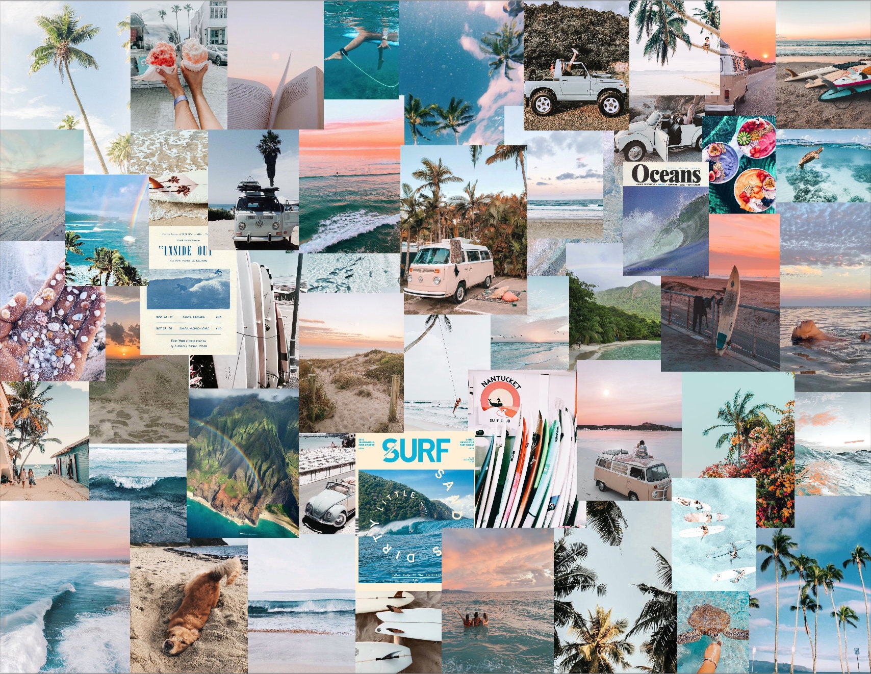 Beach Photo Collage Kit 50 Pc Etsy Australia beach-photo-collage-kit-50-pc-etsy-australia
