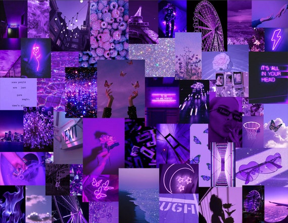 Purple aesthetic (also with a pic of my oc)