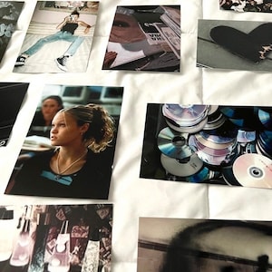90&#39;s grunge photo collage kit-50 pc
