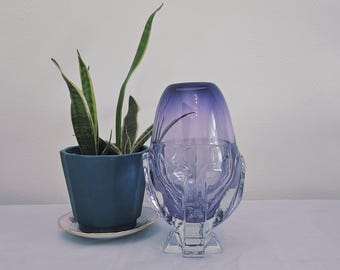 Brent Marshall Studio Art Glass Vase
