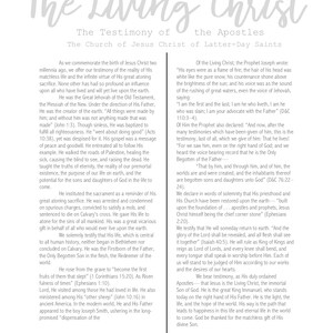 The living christ