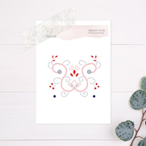 Portuguese Embroidery PDF pattern