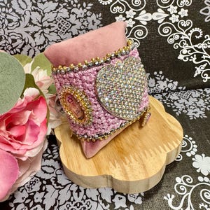 Frida Pink Glam Bracelet