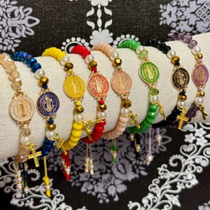 Saint Benedict Adjustable Bracelets