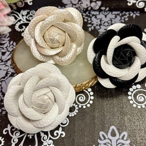 Camellia Flower Brooch