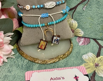 Virgen de Guadalupe Skapulier Armbänder