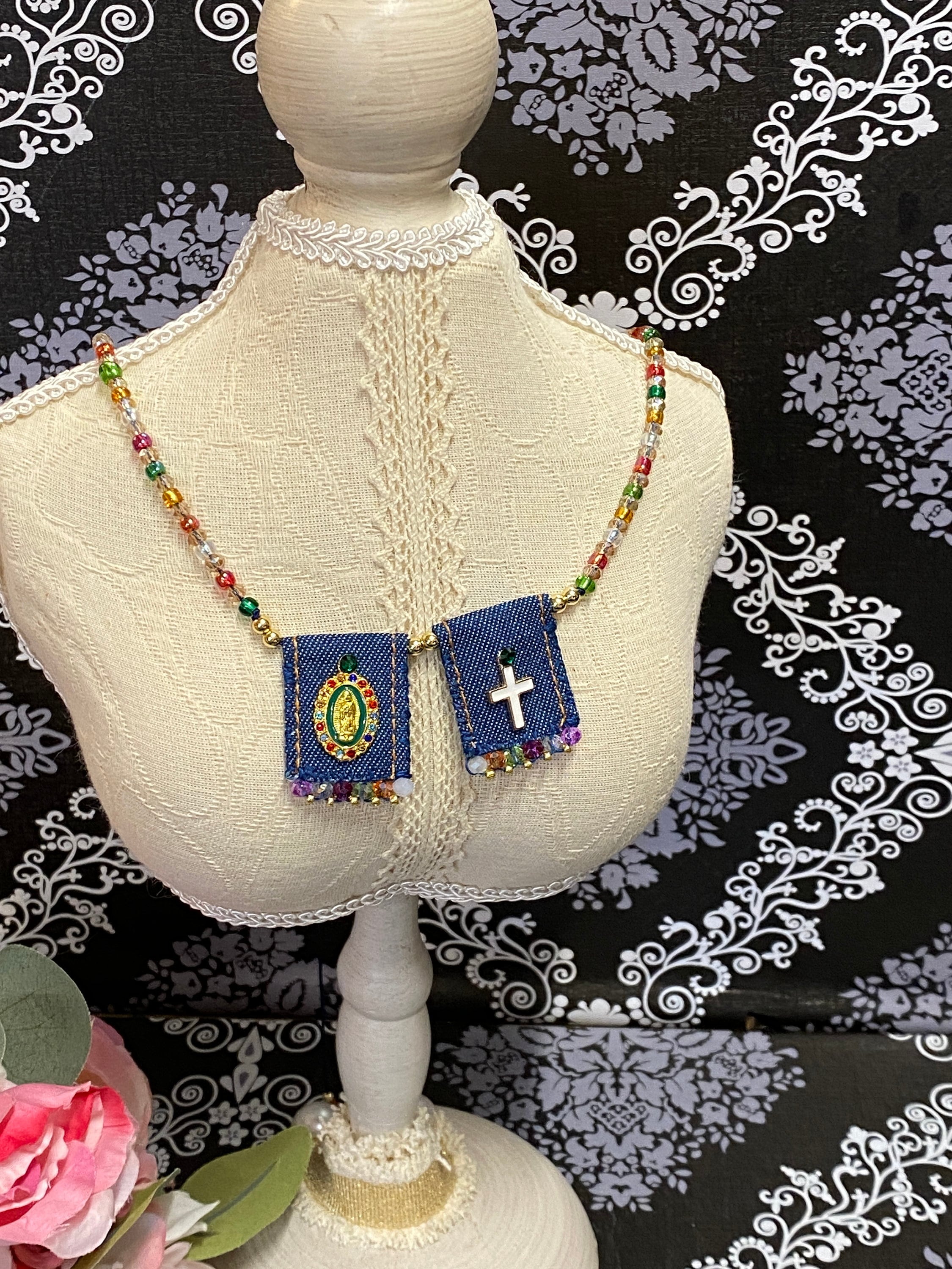 Escapulario necklace - Etsy 日本
