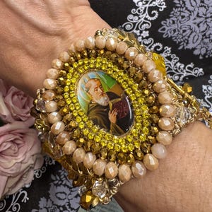 Saint Benedict Woven Bracelet