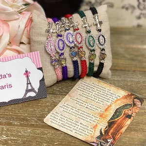 Virgen de Guadalupe Adjustable Bracelet