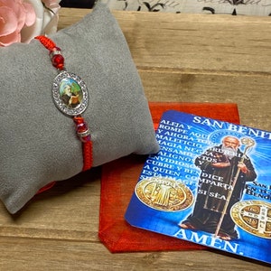 Saint Benedict Adjustable Bracelet