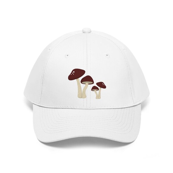 Embroidered Mushroom Hat Dad Hat 