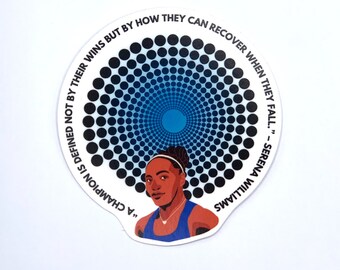 Inspirational Quote Sticker | Women's History Month | Bumper Sticker | Laptop Sticker | Waterproof Sticker | Wellness Sticker