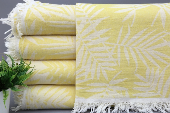 Gelbes Handtuch,Beach Handtuch,Turkish Handtuch,Azteken Handtuch,Beach Handtuch,Turkish Handtuch,Aztekenhandtuch-40''x70''-Baumwolltuch-Spa- Handtuch-Doppelseitiges Handtuch- (SMN,PLMY)