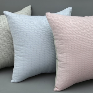 Turkish Pillow Cover-Towel Pillow-&#39;&#39;22x22&quot;-Herringbone Pillow-Wholesale Pillow Cover-Organic Pİllow-Personalized Gift-Throw Pillow Cover