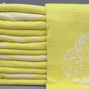Decorative Blanket-Turkish Blanket-70&#39;&#39;x95&#39;&#39;Throw Blankets-Yellow Bedcover-Picnic Blanket-Camping Blanket-Wholesale Blanket-(DBLL,YPK,PK)