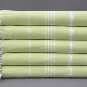 Pistachio Bath Towel-Turkish Towel-Turkish Bath Towel-40&#39;&#39;x70&#39;&#39;-Wholesale Turkish Throw-Personalized Peshtemal-Wedding Gift Towel
