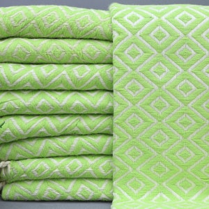 Gift Towel-Handmade Towel-Pistachio Green Towel-Wedding Towel-Turkish Towel-40&#39;&#39;x67&#39;&#39;-Bridemaid Towel-Bath Towel-Beach Towel-(MTN,BLMS)