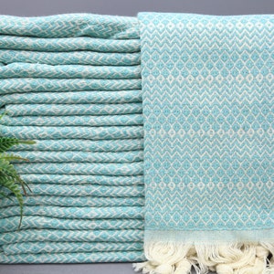 Turquoise Towel-Beach Towel-Bridemaid Towel-Gift Towel-Turkish Towel-38&#39;&#39;x70&#39;&#39;-Wholesale Towel-Throw Towel-Bath Towel-Shower Towel-(SMN,NL)