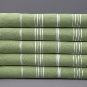Green Beach Towel-Turkish Towel-Green Decorative Towel-Sunbathing Towel-Wholesale Throws-40&#39;&#39;x70&#39;&#39;-Turkish Bath Towel-Spa Towel