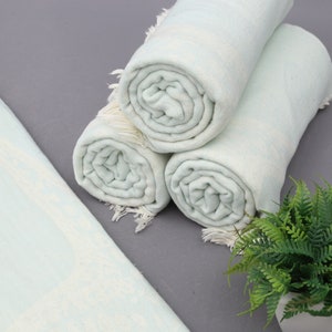 Turkish Towel-Mint Green Towel-Throws-Bachelorette Gift Towel-Bridesmaid Towel-36&#39;&#39;x70&#39;&#39;-Personalized Towel-Turkish Peshtemal-(DBLL,ZTK)